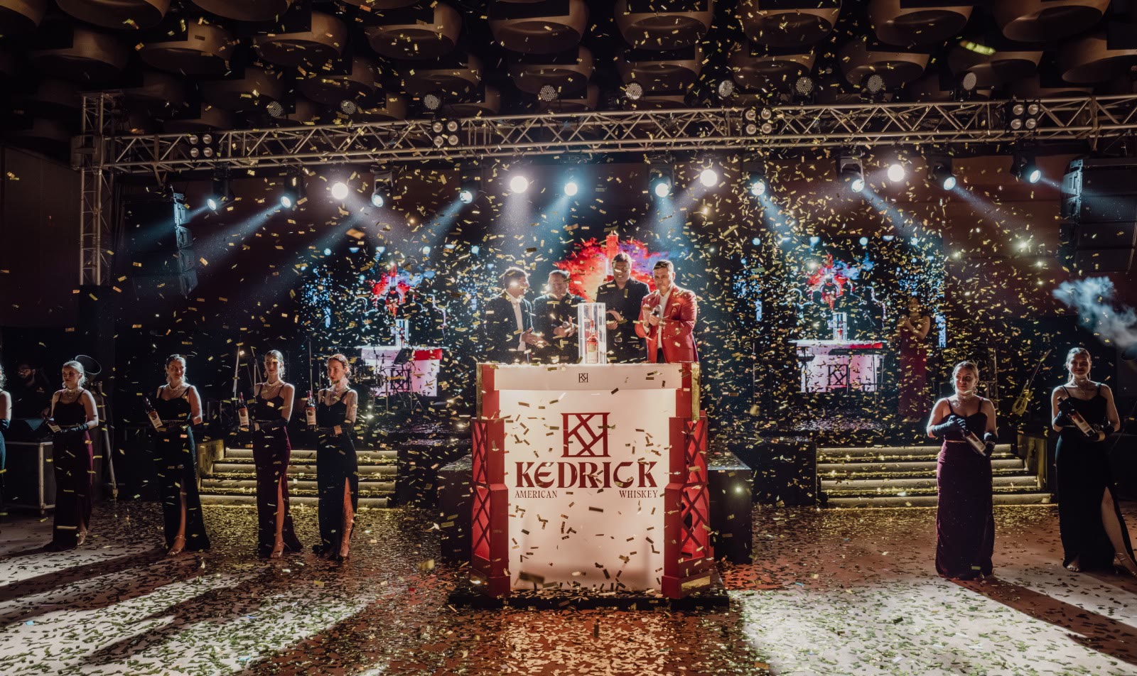 The confetti finale